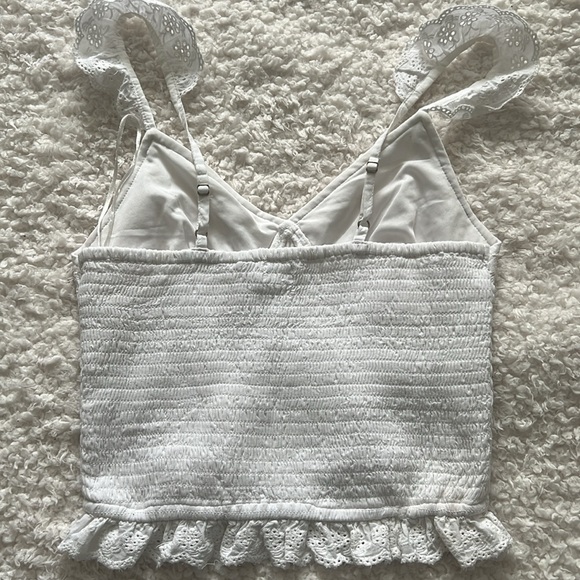 White smock top - Picture 3 of 4